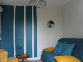 Cordier Christophe Bandes de peinture verticales